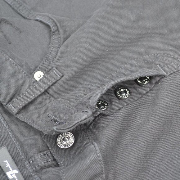 NWT 7 FOR ALL MANKIND | Black Josefina Jeans | Sz. 25 - Picture 8 of 10
